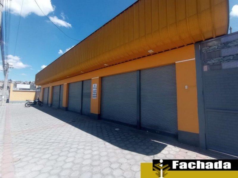 Bodegas de arriendo Quito, Calderon, calle Calvache, de 100m2 con mezzanine, buena ubicación