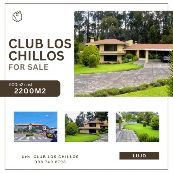 Quinta en Venta en  Rumiñahui, Pichincha