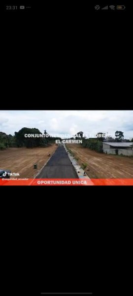 Terreno en Venta en Terreno en El Carmen Manabi, conjunto la Florencia El Carmen, Manabi