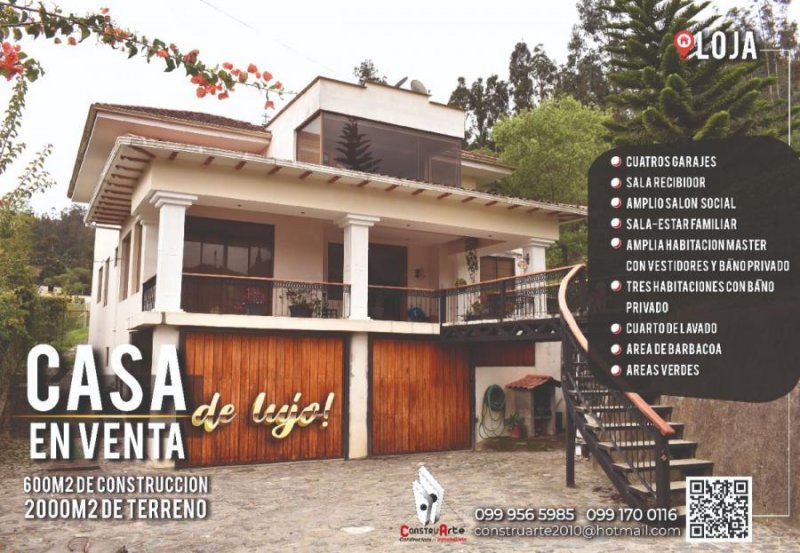 Casa en Venta en LOJA Rodriguez Witt, Loja