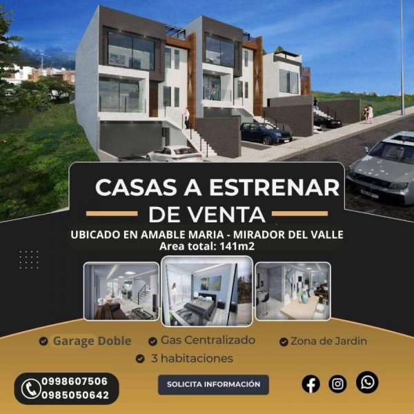 CASAS NUEVAS EN AMABLE MARIA