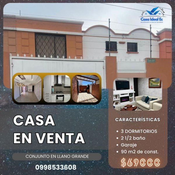 Casa en Venta en LLANO GRANDE Quito, Pichincha