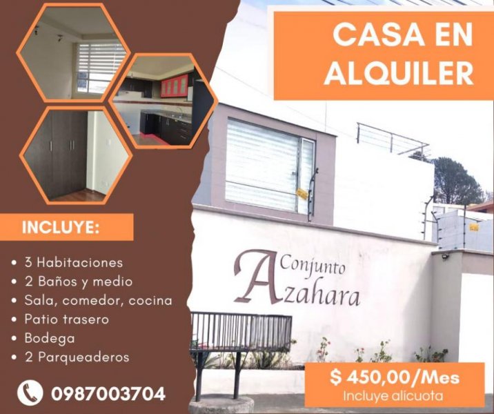 Casa en Arriendo en Conocoto Quito, Pichincha