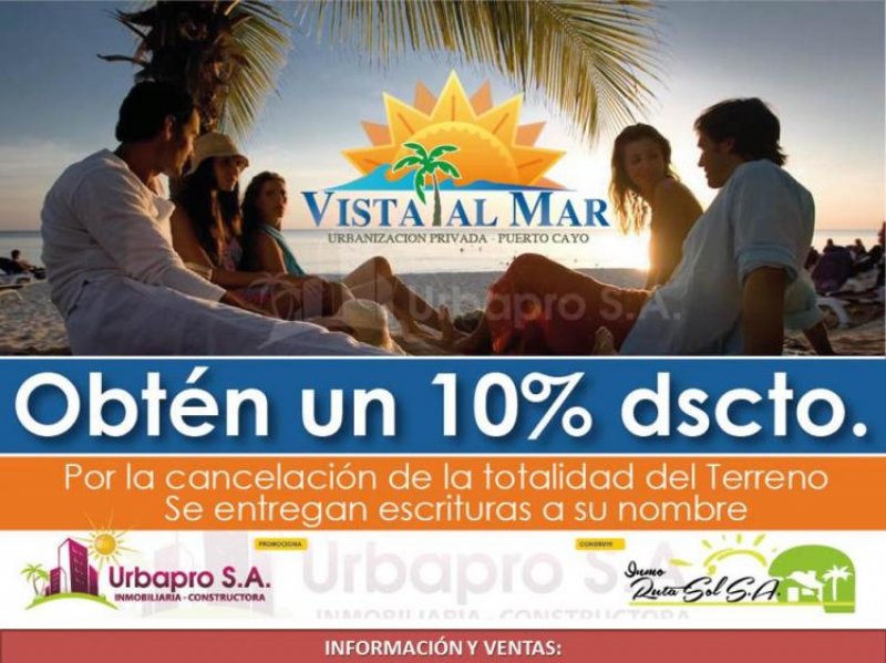 Foto Terreno en Venta en Manta, Manabi - U$D 8.000 - TEV14484 - BienesOnLine