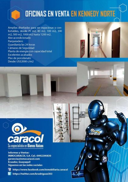 Foto Oficina en Venta en Tarqui, guayaquil, Guayas - U$D 300.000 - OFV14915 - BienesOnLine