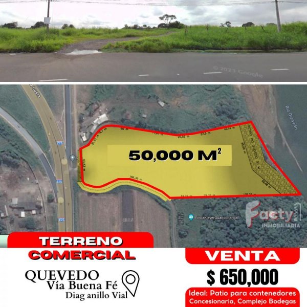 Terreno en Venta en  Quevedo, Los Rios