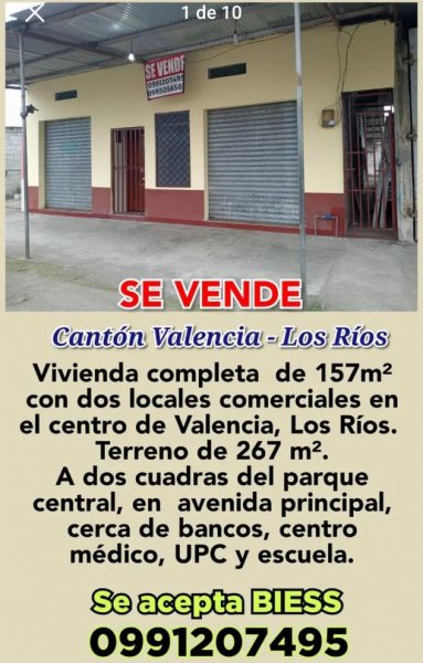 Casa en Venta en  Valencia, Los Rios