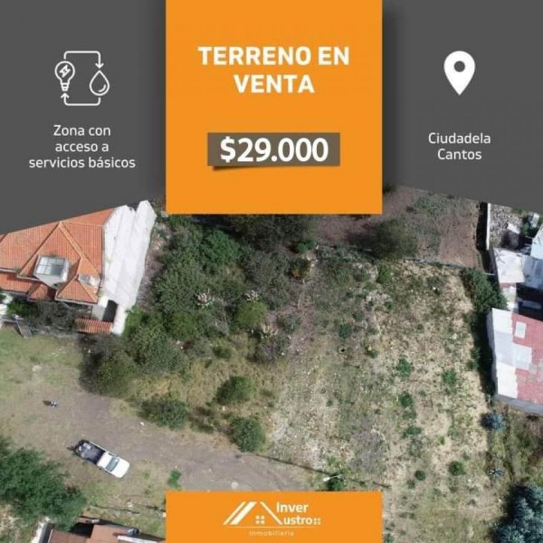 SE VENDE TERRENO EN LA CIUDADELA CANTOS- AZOGUES