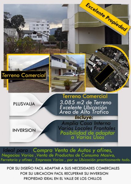 Foto Terreno en Venta en LOS CHILLOS, Quito, Pichincha - $ 899.000 - TEV15222 - BienesOnLine