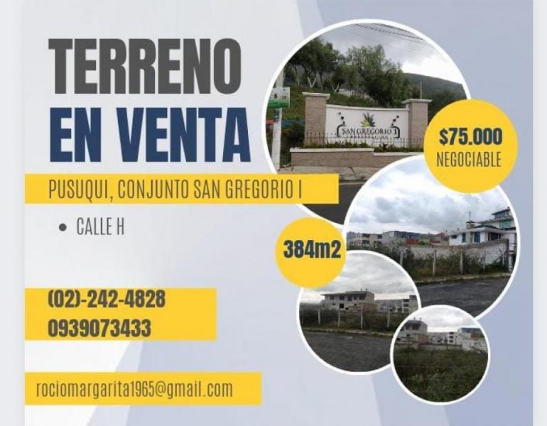 Terreno en Venta en Pusuqui Quito, Pichincha