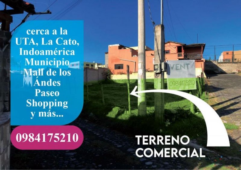 Terreno en Venta en  Ambato, Tungurahua