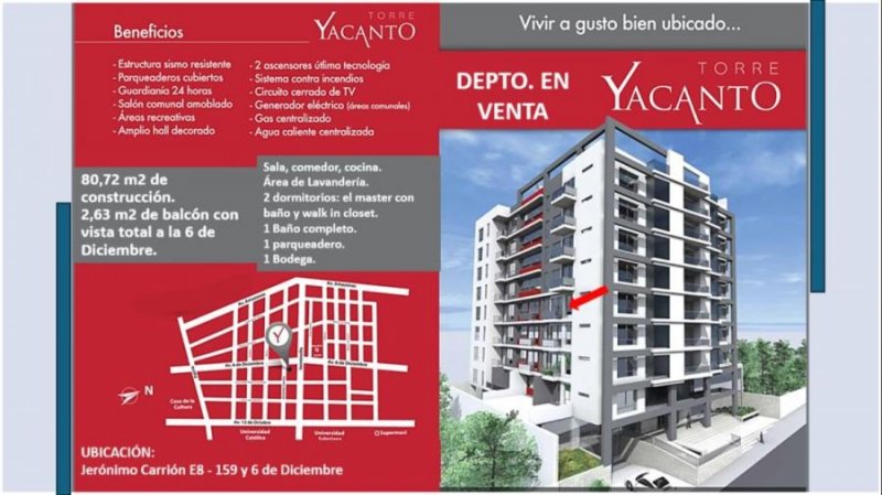 Departamento en Venta en Mariscal Sucre Quito, Pichincha