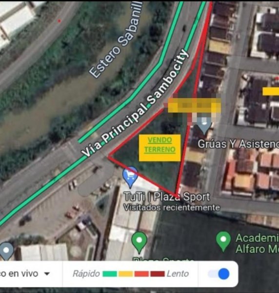 VENDO TERRENO  COMERCIAL EN VIAL SAMBOCITY - VIAL UNO A LA ALTURA DEL NUEVO HIPERMARKET, 1567 m2,