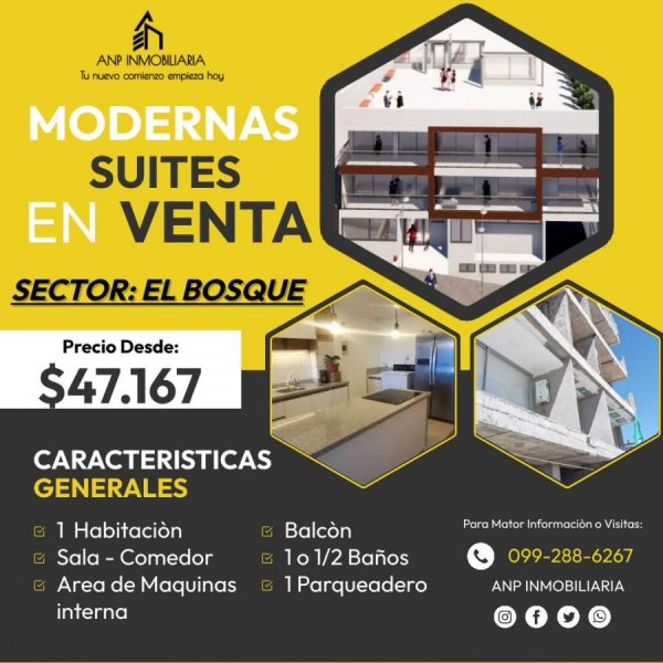 Departamento en Venta en  Quito, Pichincha