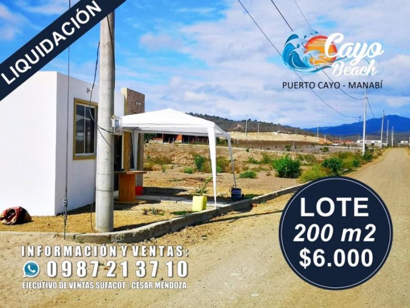 Foto Terreno en Venta en PUERTO CAYO, Jipijapa, Manabi - 52 hectareas - U$D 6.000 - TEV28562 - BienesOnLine